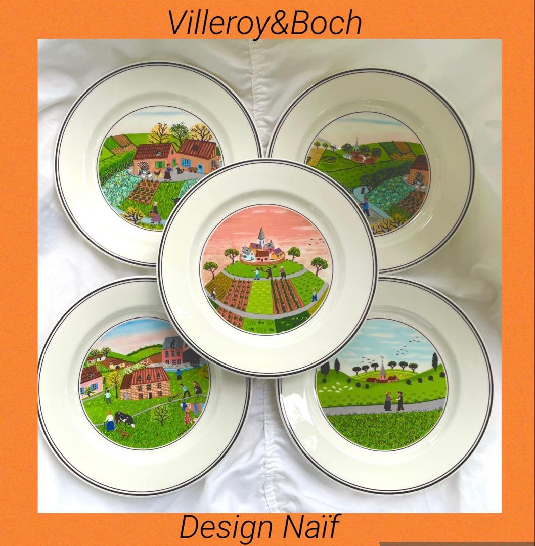 【未使用】Villeroy & Boch / Plate×5