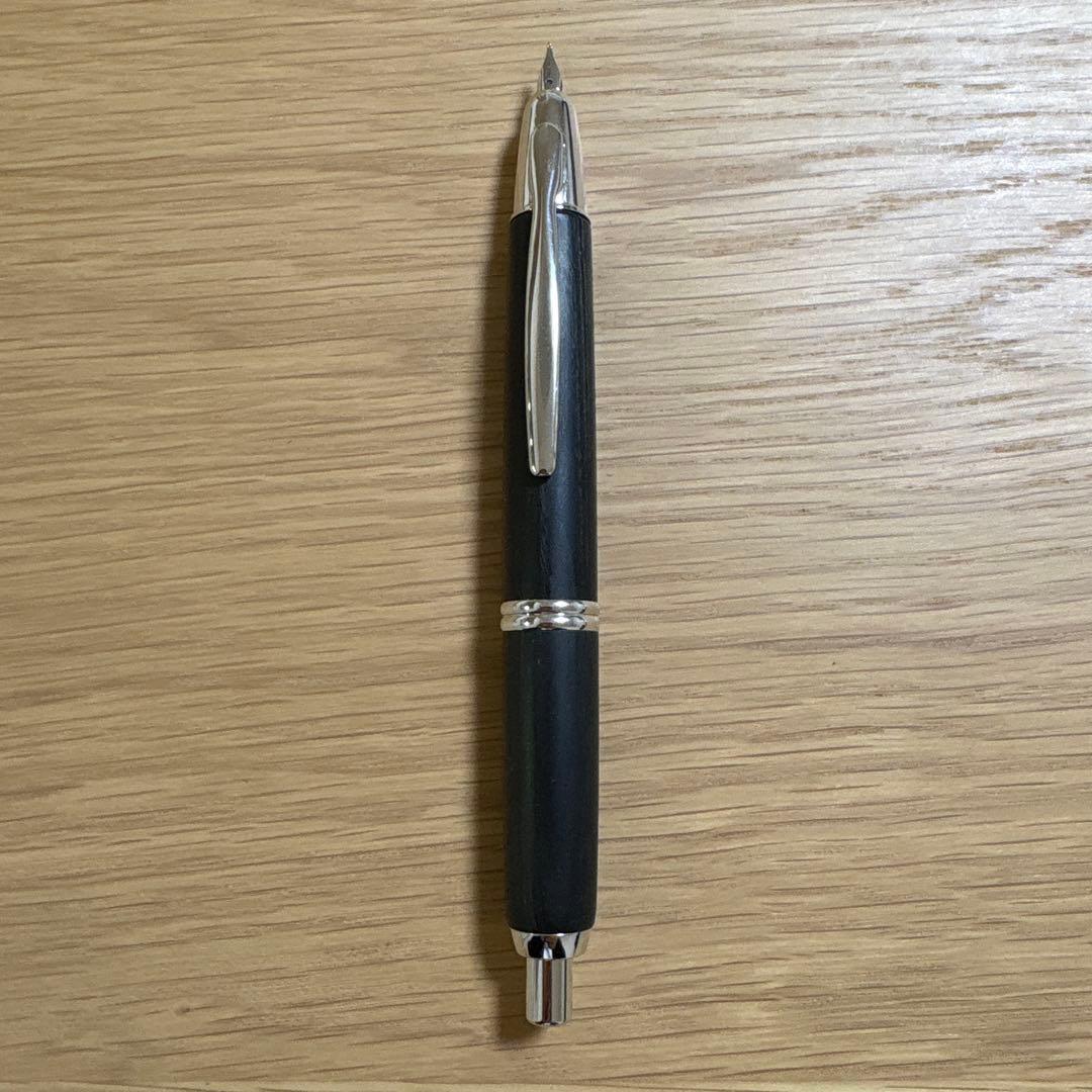 PILOT キャップレス 万年筆 木軸 中字