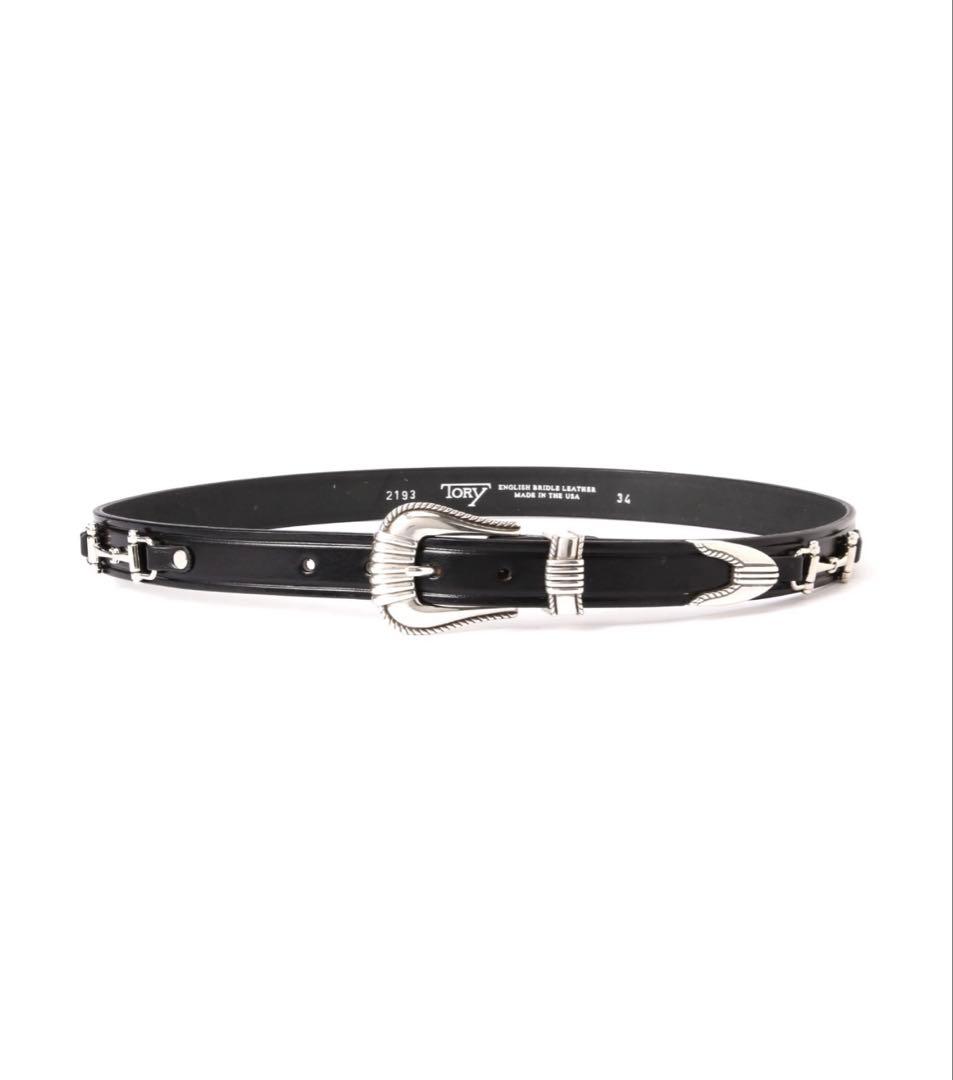 新品 30インチ TORY leather BIT western belt