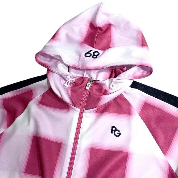 パーリーゲイツ ゴルフ フーデッド ジャケット スカート ウェア 定価5.7万