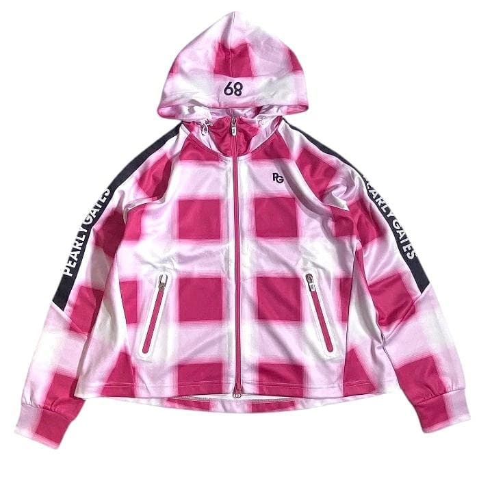 パーリーゲイツ ゴルフ フーデッド ジャケット スカート ウェア 定価5.7万