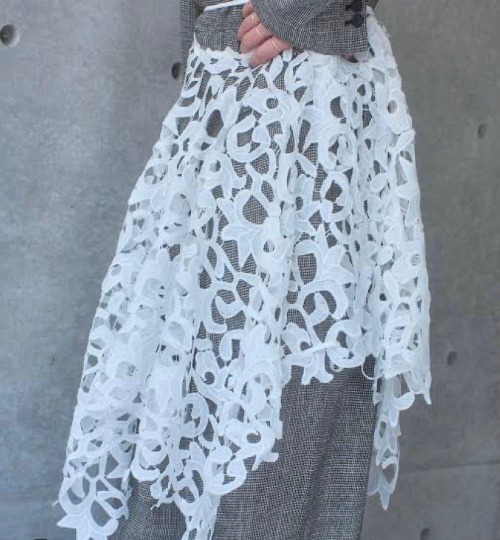 小物 pasterip Battenberg lace multiway scarf