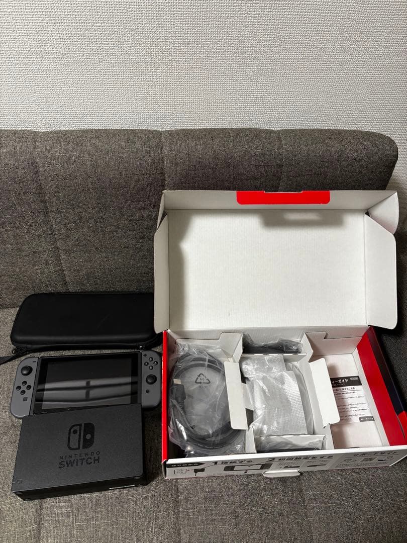 Nintendo Switch 本体 Joy-Con(L)/(R) グレー