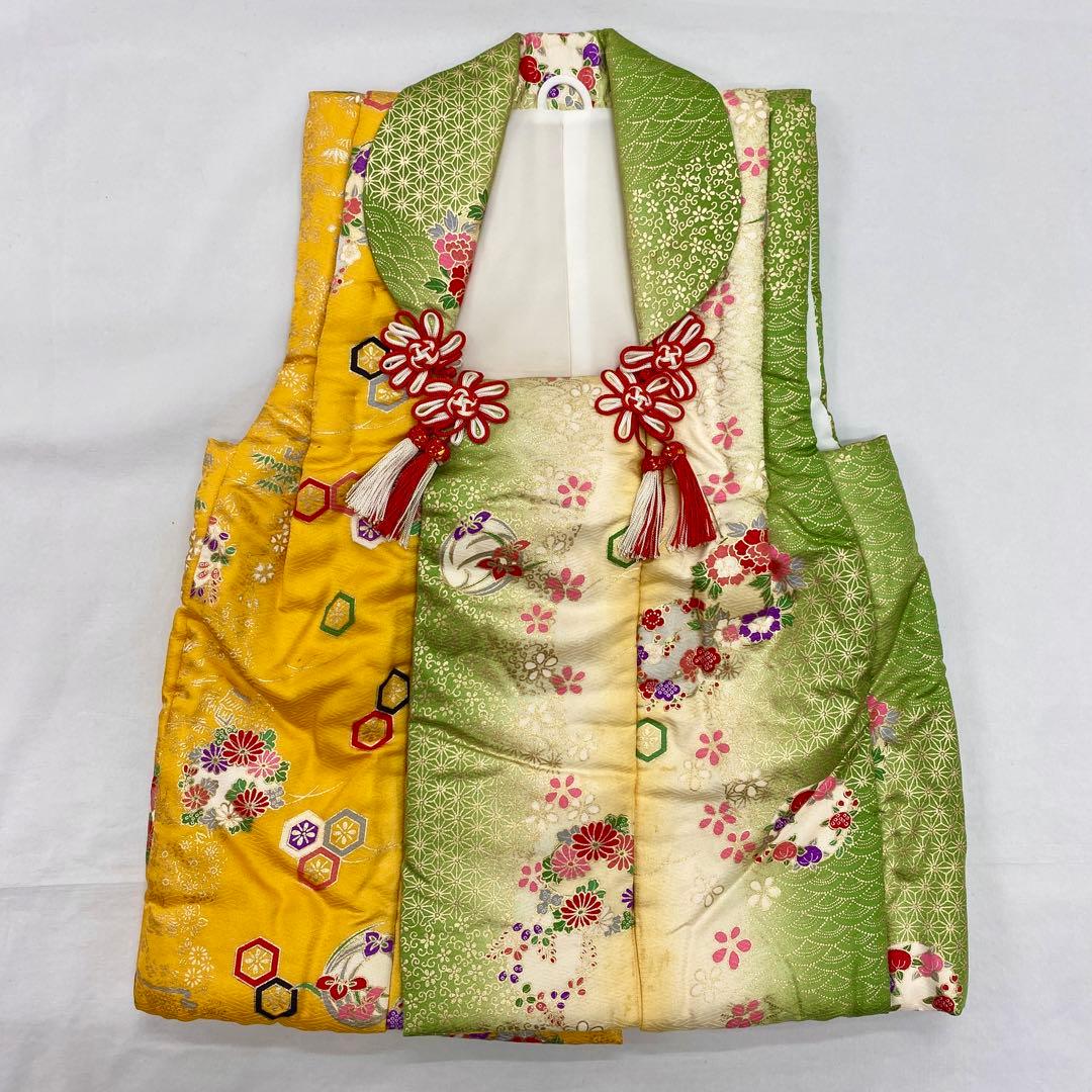 507agu6◎七五三 三歳 女の子 着物&被布セット◎