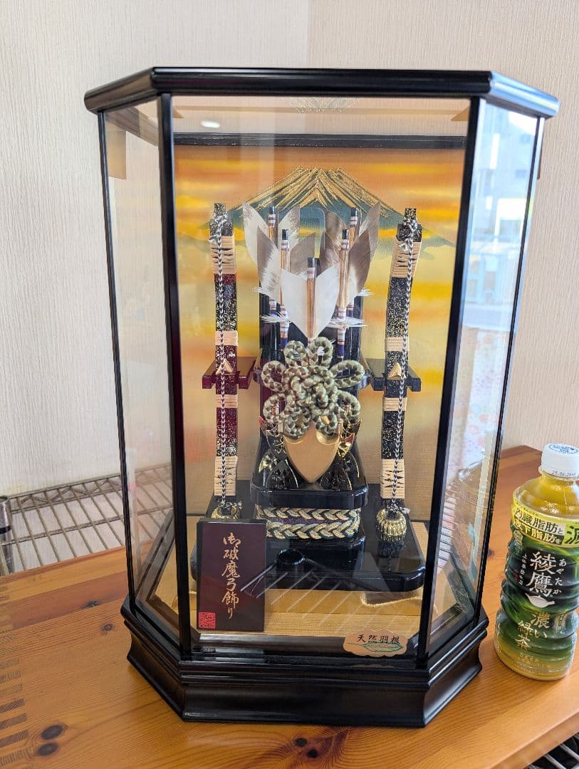 螢 破魔弓 ガラスケース 正月飾り お正月 五月人形 兜飾り 鎧飾り 男の子3