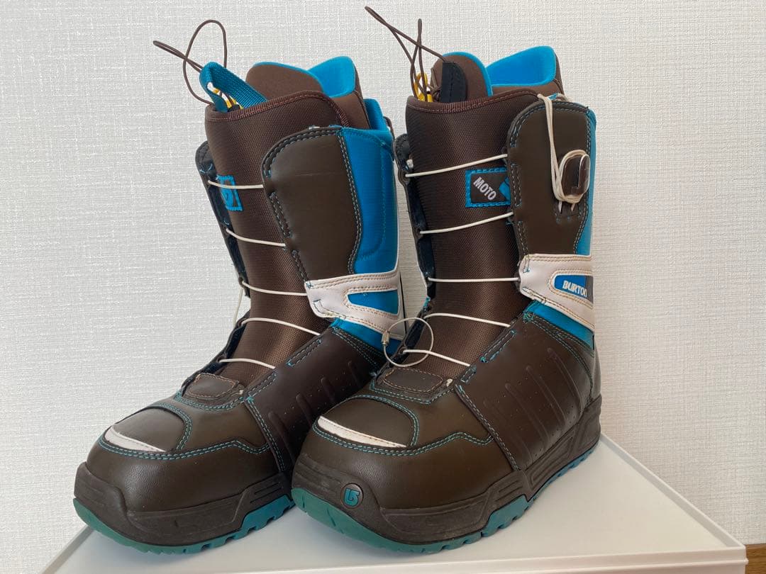 ◆BURTON スノーブーツ ブラウン/ブルー　表記:26cm