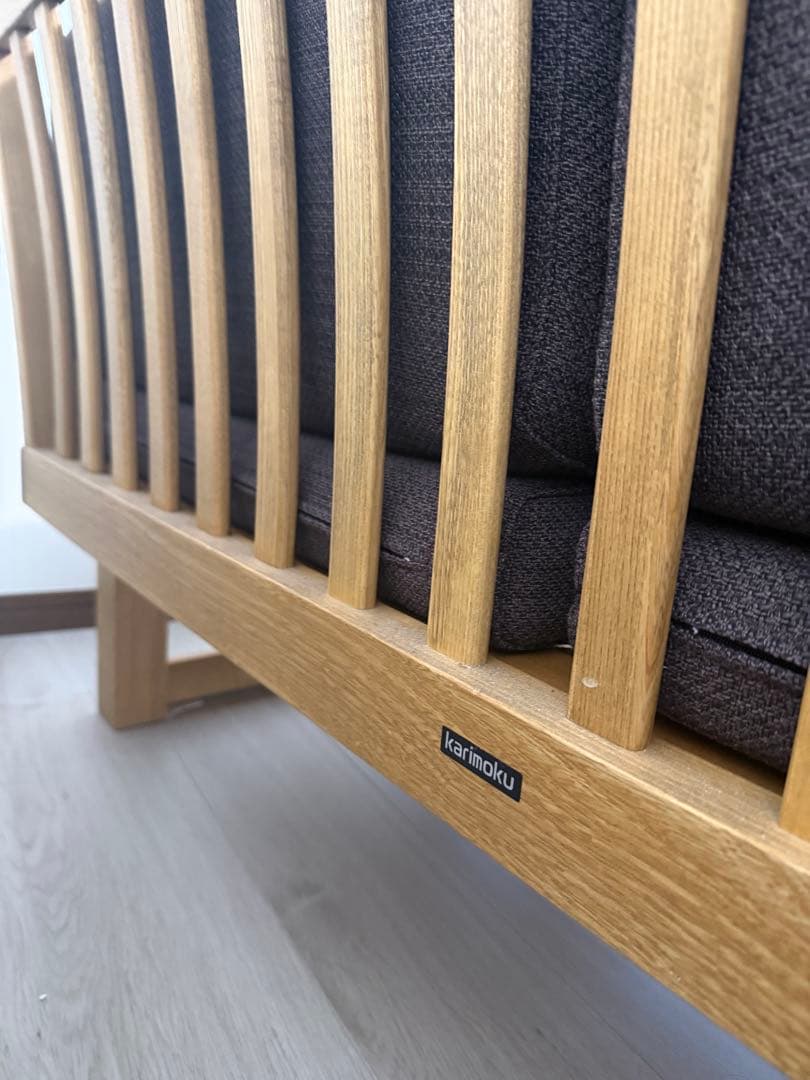 【定価72万】カリモク WU55 ダイニング4点セット（背有りベンチソファ）