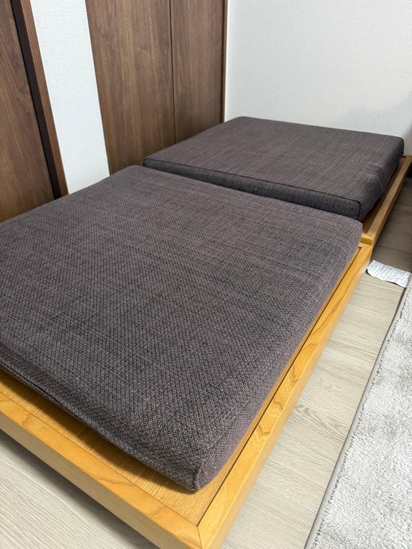 【定価72万】カリモク WU55 ダイニング4点セット（背有りベンチソファ）