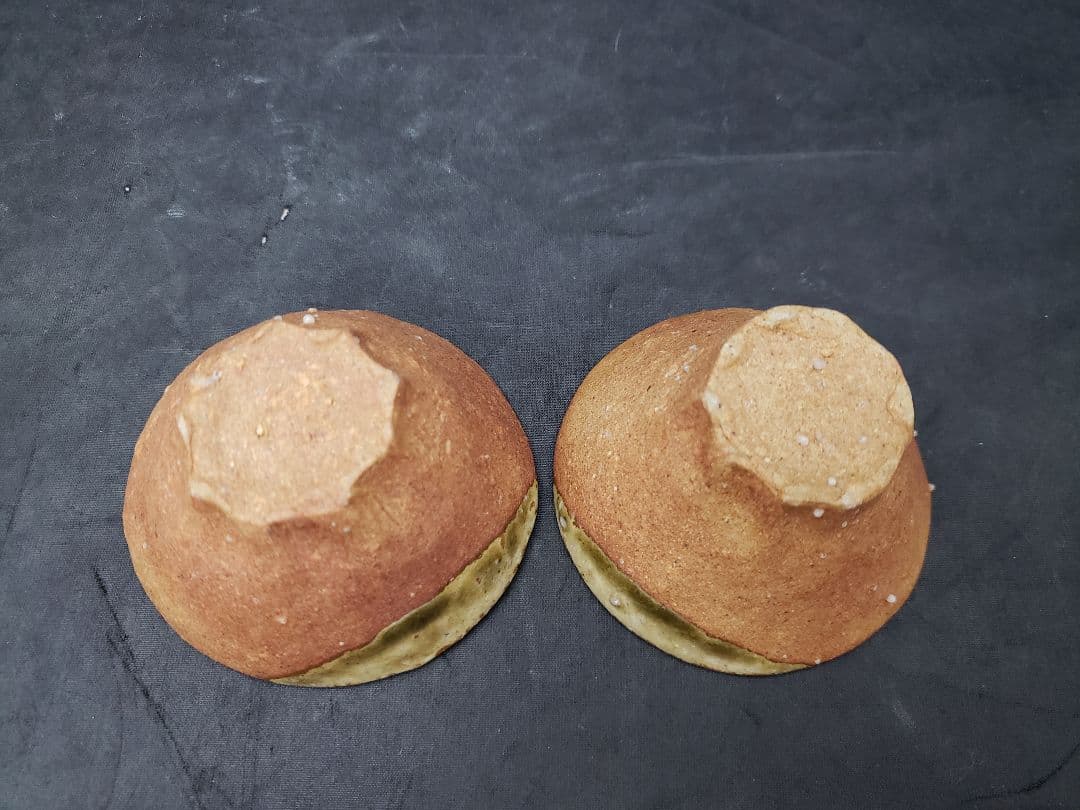 信楽焼　煎茶器　神崎紫峰　手捻り　急須　湯呑み5客　湯冷まし　煎茶道具　作家物