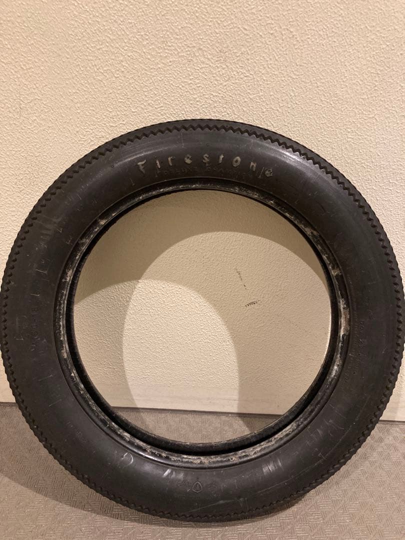 firestone タイヤ　4.50-18 ヴィンテージタイヤ