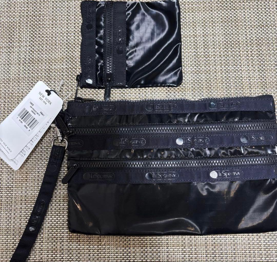 新品未使用　レスポートサック　ひとりっぷ　コラボポーチ