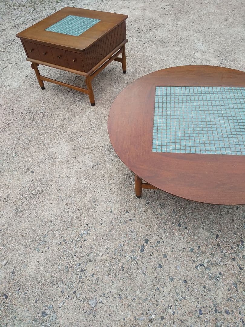 LANE アメリカ 家具 丸テーブル ちゃぶ台