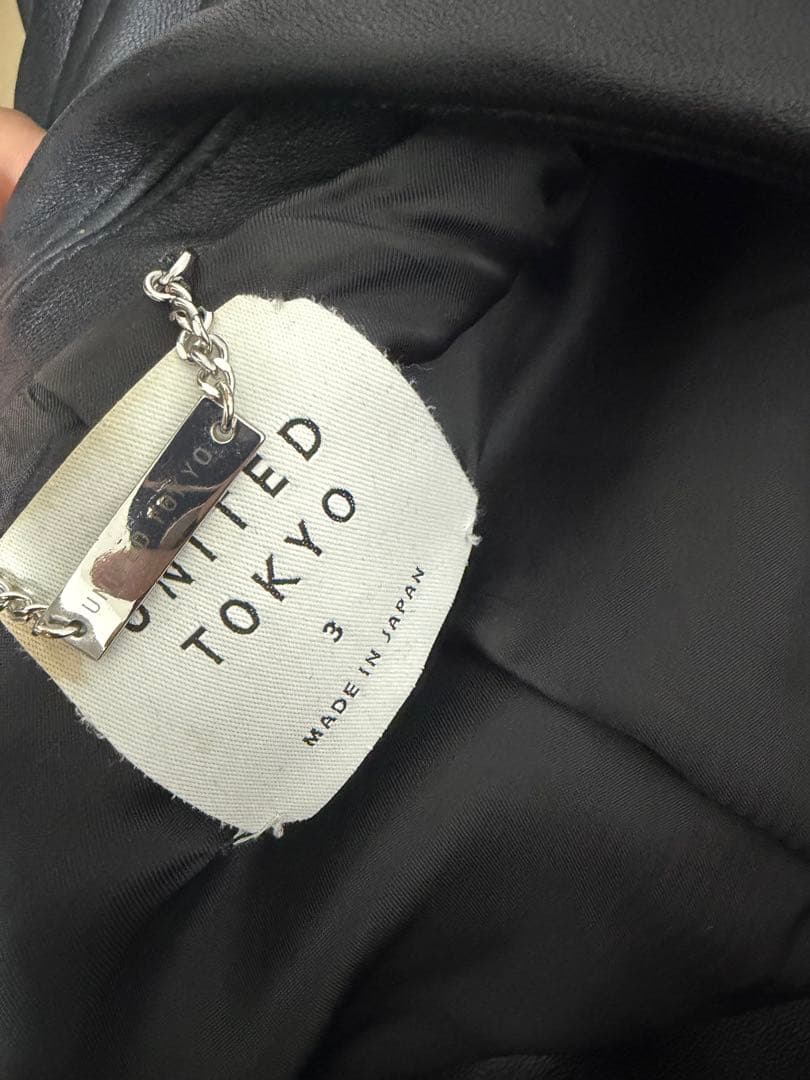 united tokyo レザージャケット　美品