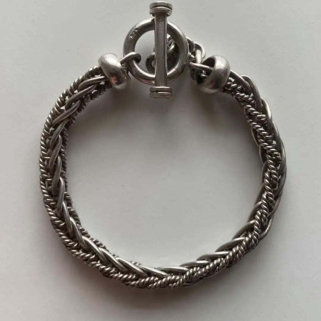 アクセサリー Vintage Silver 925 Multi Links Bracelet