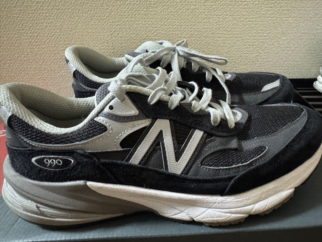 New Balance 990 黒/グレー