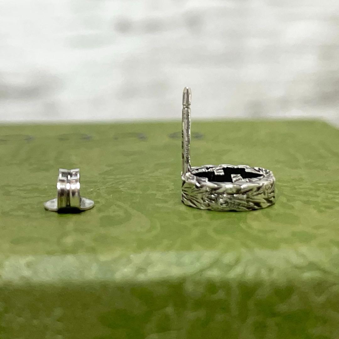 【極美品】グッチ　インターロッキングGピアス片耳 アラベスク　メンズ/レディース