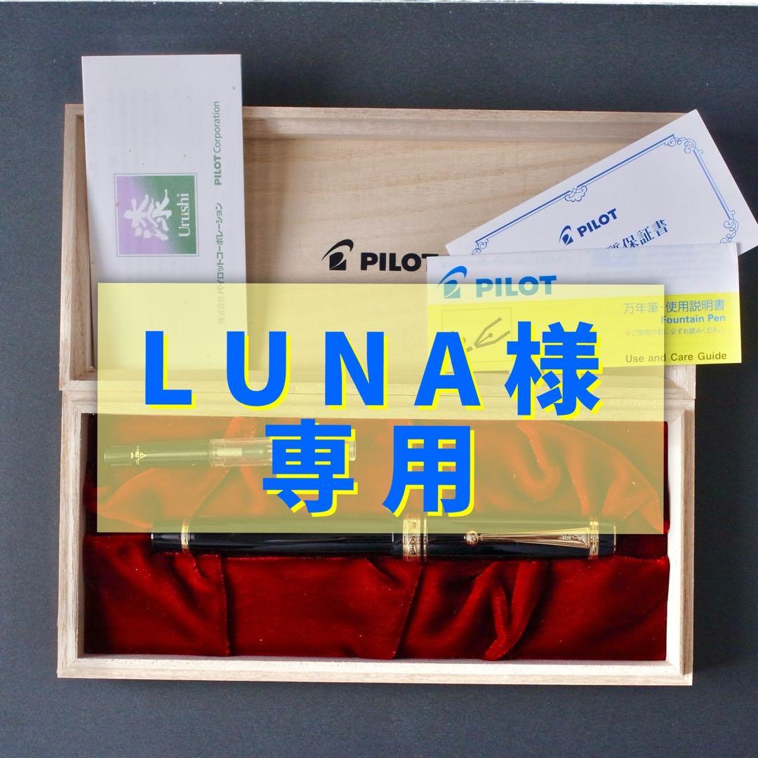 【LUNA】PILOT カスタム 845 万年筆　Fニブ