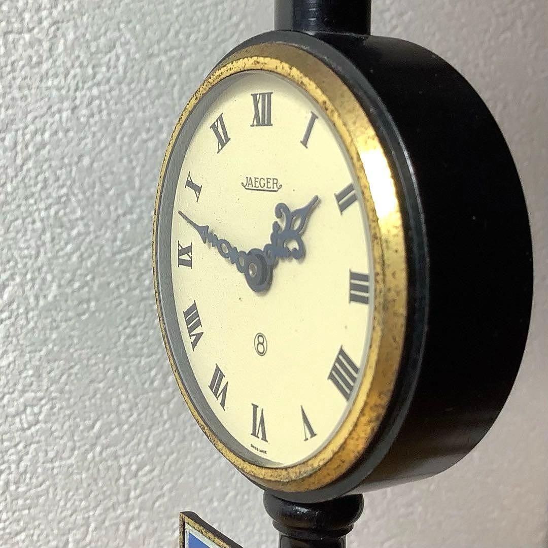 ジャガールクルト アンティーク 置時計 RUE DE LA PAIX 街灯