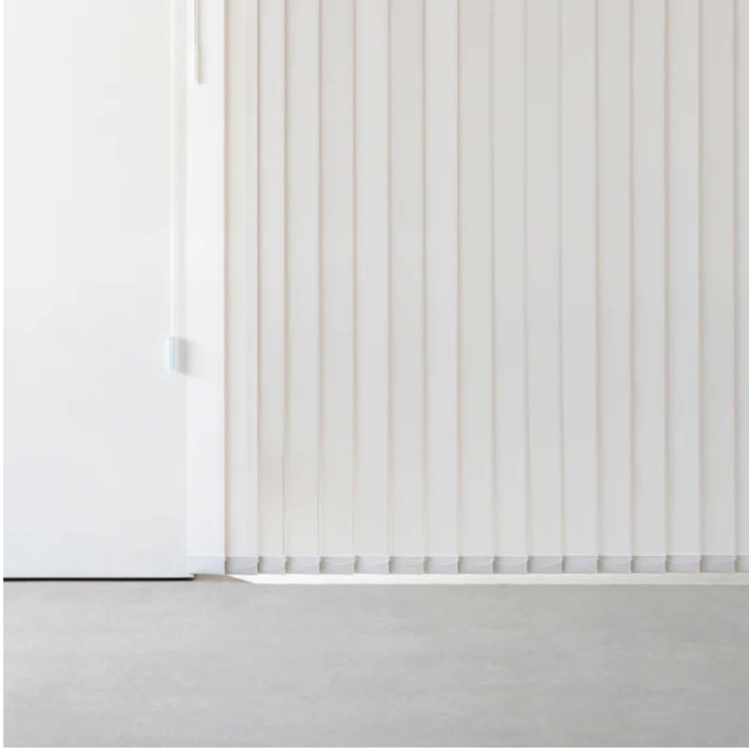 【新品】パールグレー バーチカルブラインド201×117cm