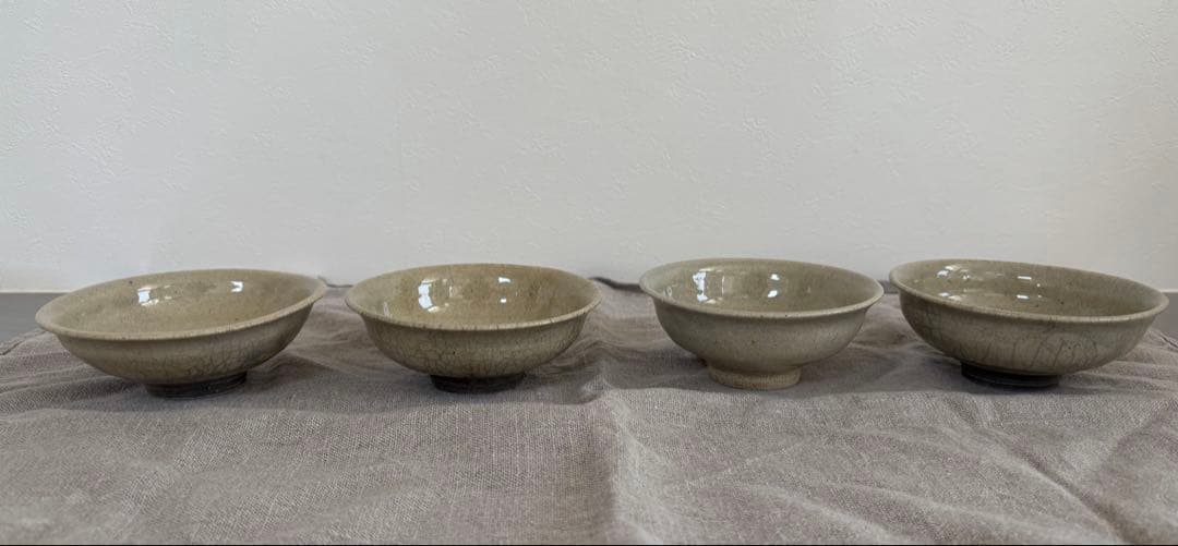 ぎゅな　寒川義雄　小鉢　4点セット