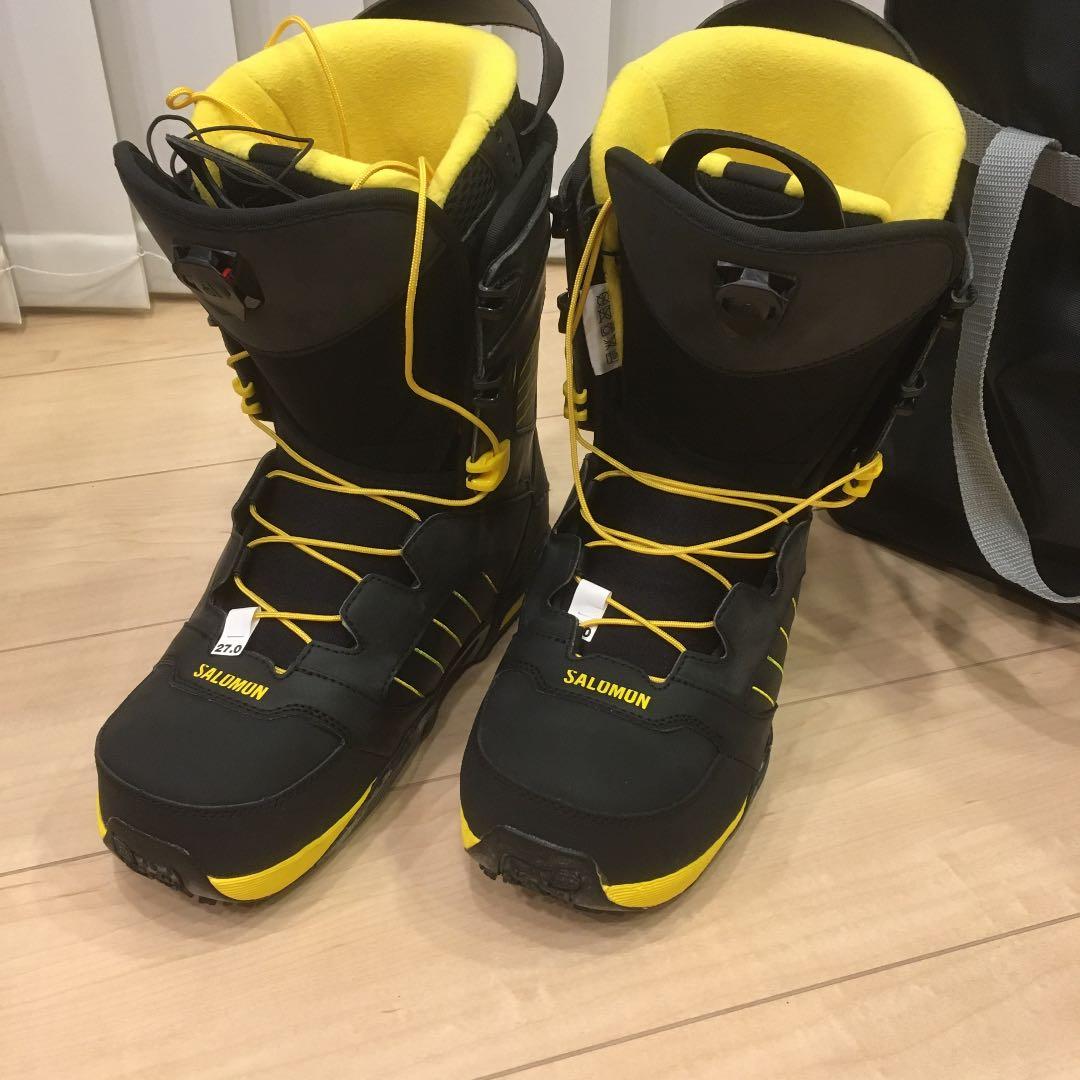SALOMON スノーボード ソフトブーツ（ケース付き）