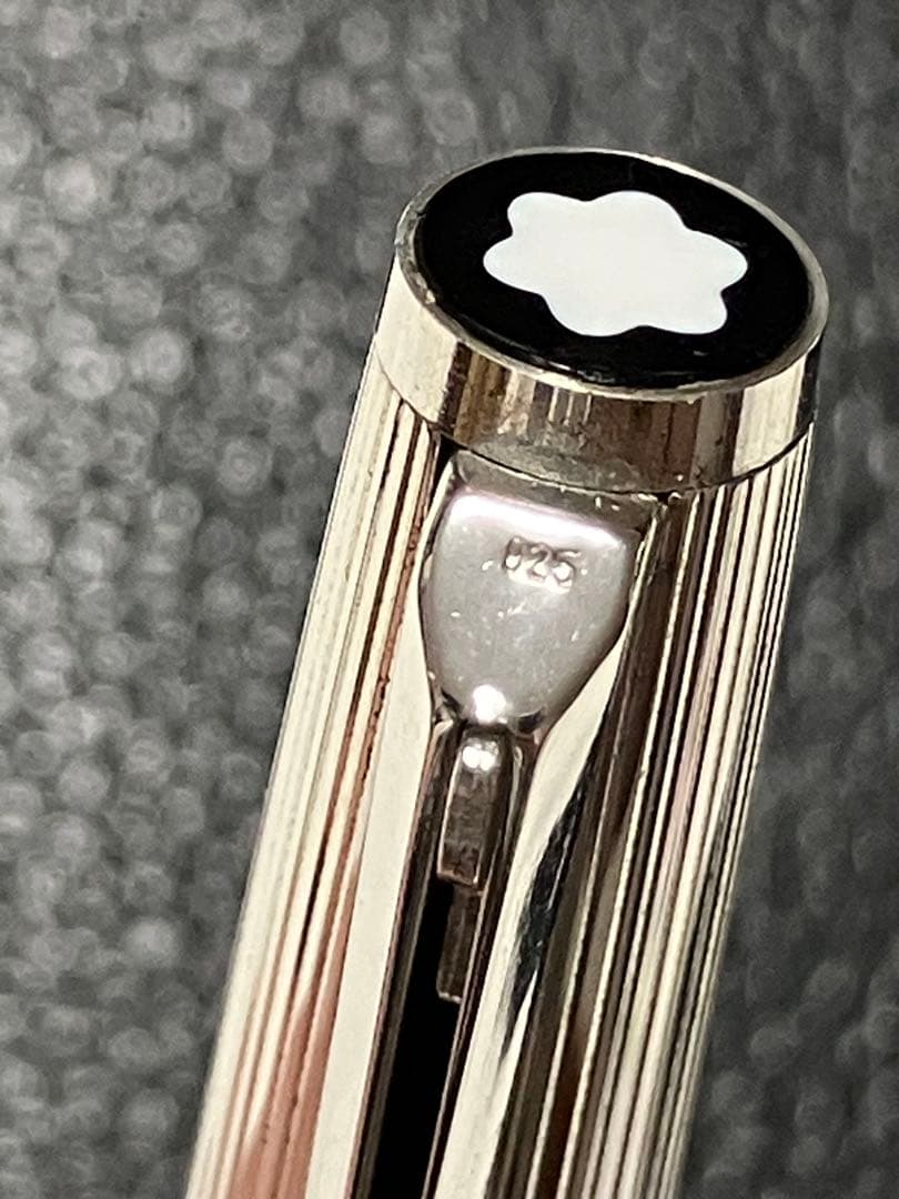 モンブランボールペン シルバー925 ハンマートリガー　ツートン　逸品