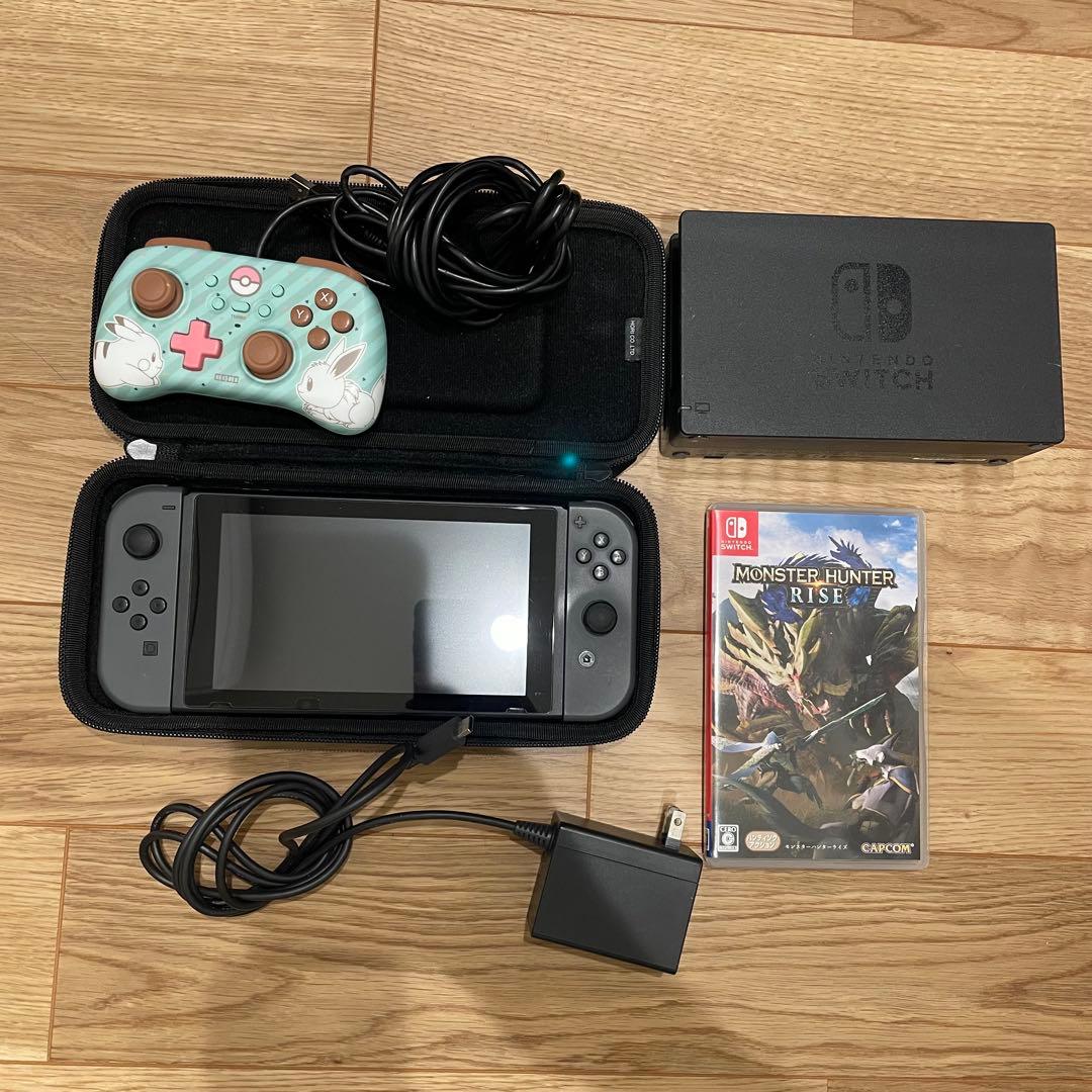 ニンテンドースイッチ本体とモンハンライズ