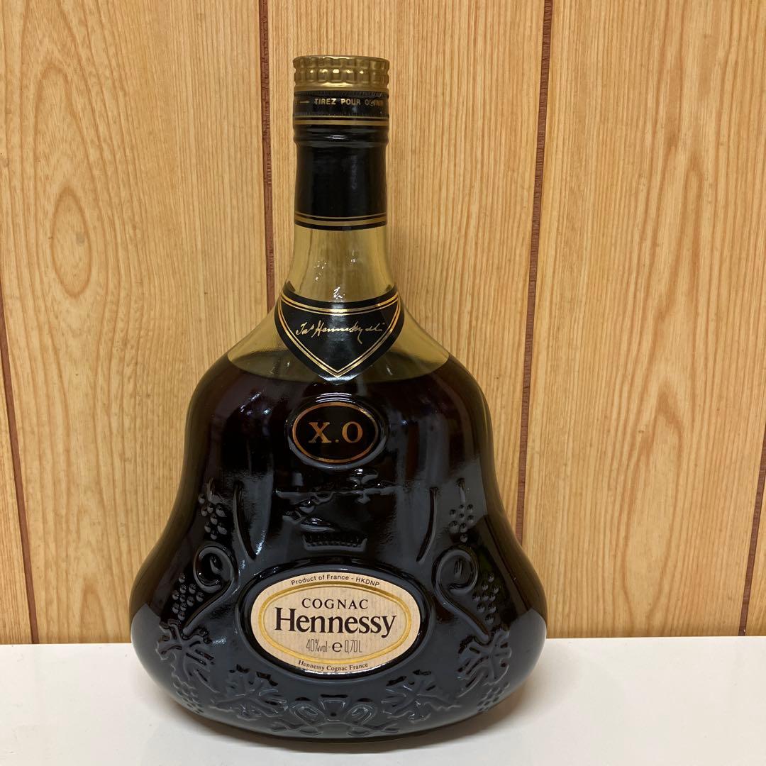 ES041【未開栓】　ヘネシー Hennessy X.O グリーンボトル 金