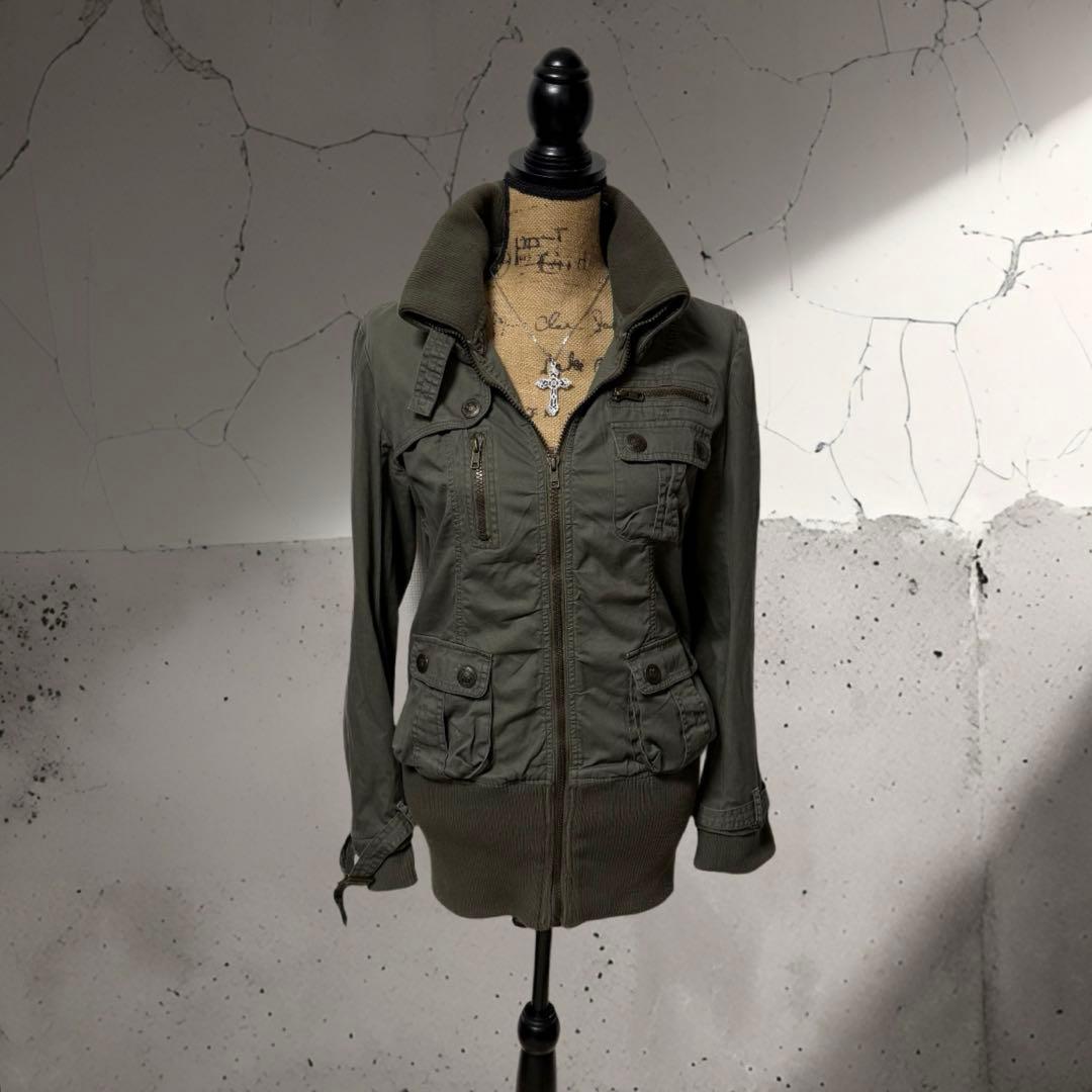 y2k 00s❤︎ ギミック 当時物 平成 ミリタリージャケット