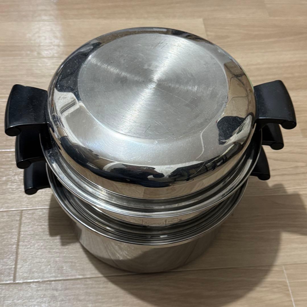 アムウェイ Amway クイーンクック　鍋　セット　シチューパン