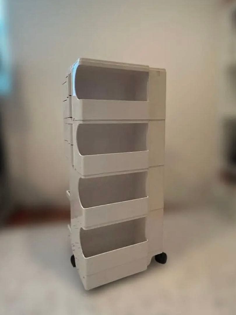 BOBY WAGON ボビーワゴン 4段4トレイ ホワイト