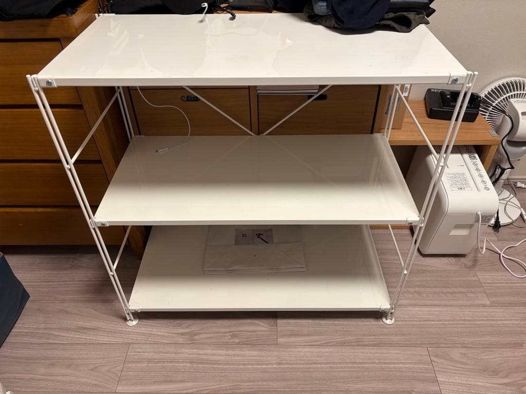 無印良品　スチールユニットシェルフ　小
