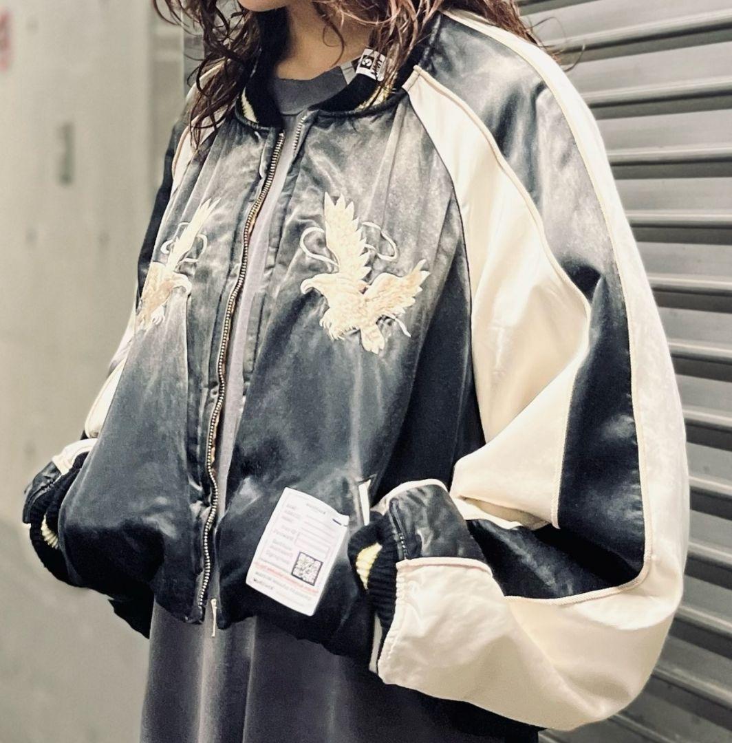 【定価121000円】メゾンミハラヤスヒロ2024aw　ブリーチスカジャン 38