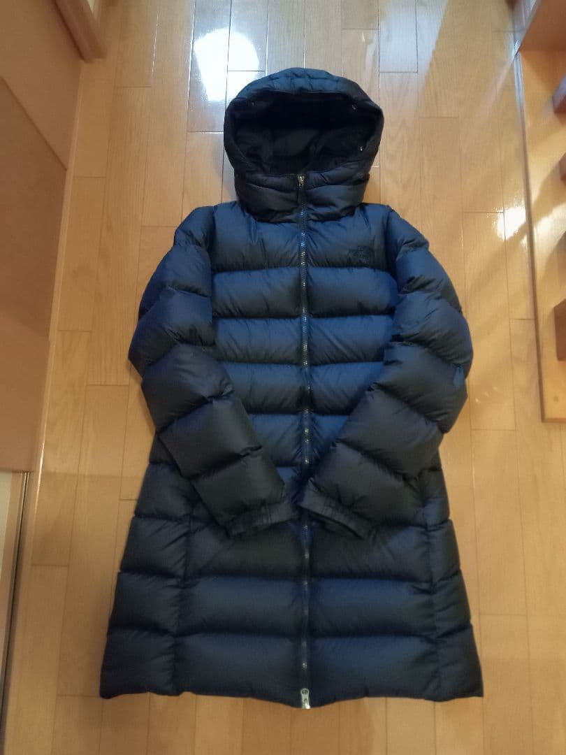 ノースフェイス　ダウンロングコート　レディースL　NDW91633　美品