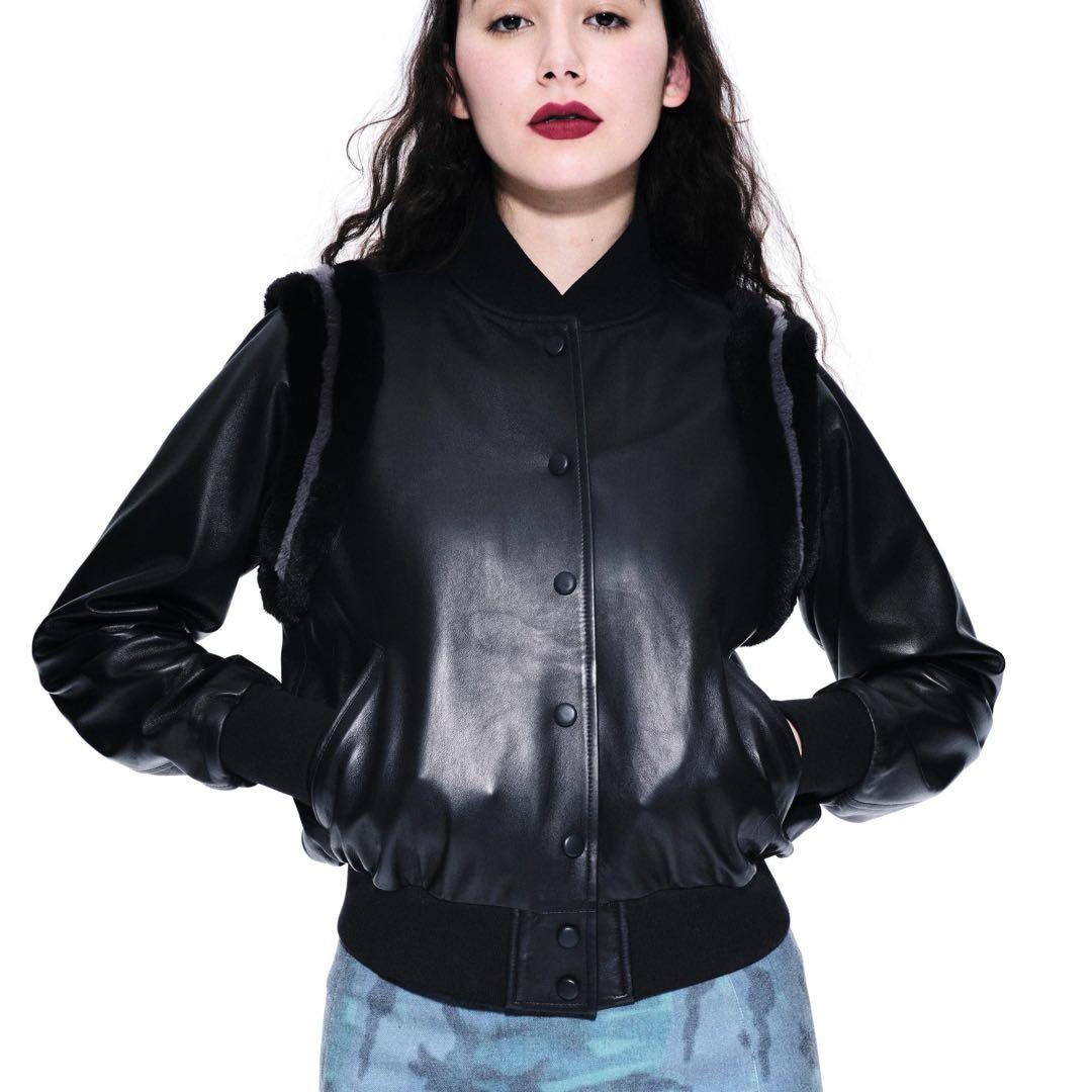 【 KOWGA 】2024AW stadium leather jacket