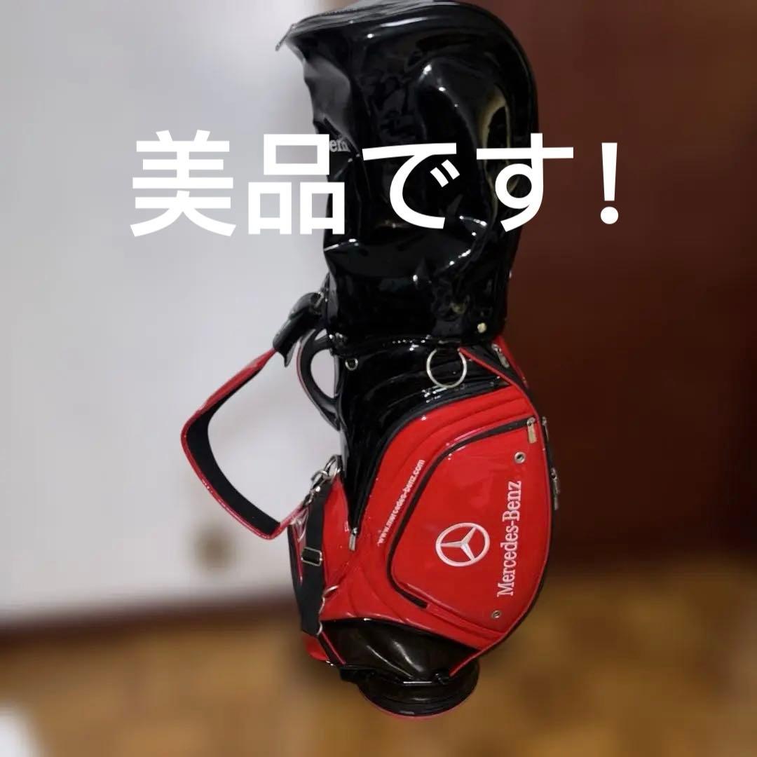 メルセデス・ベンツ キャディバッグ 赤/黒