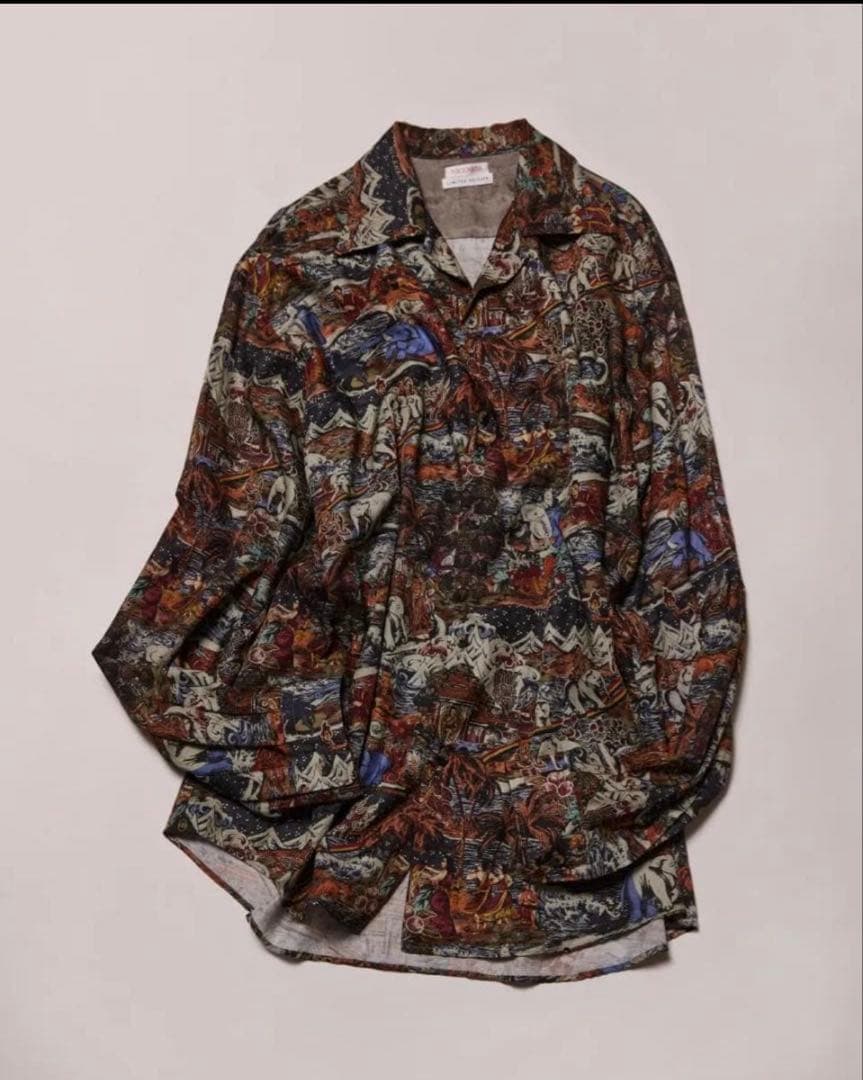 NICENESS KRIST / ブティハワイアンプリントシャツL/S
