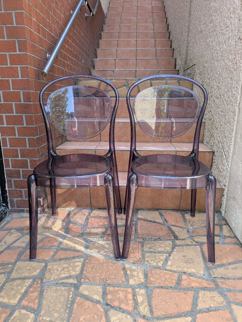 calligaris / カリガリス ダイニングチェア ラベンダー色 展示品