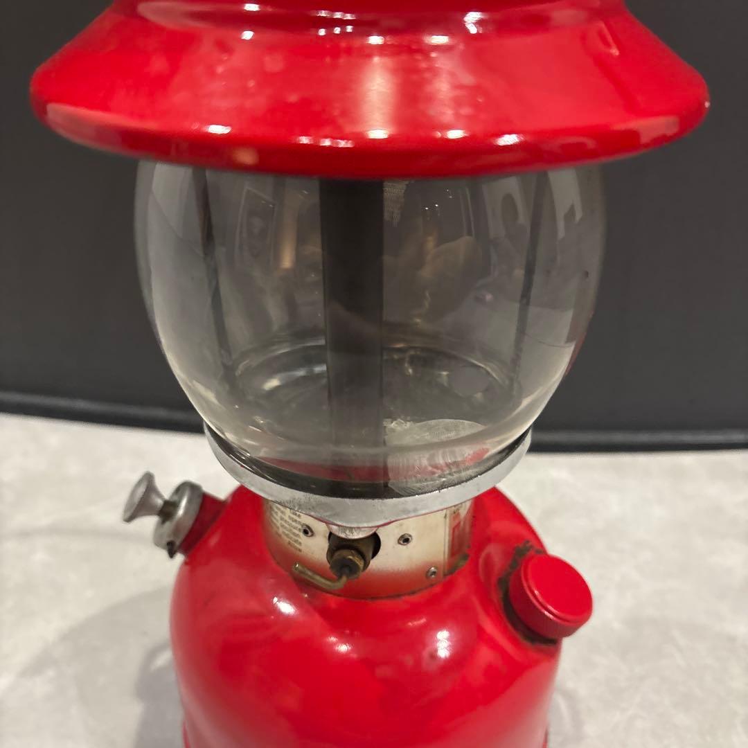 Coleman 赤 ランタン ケース付き200A