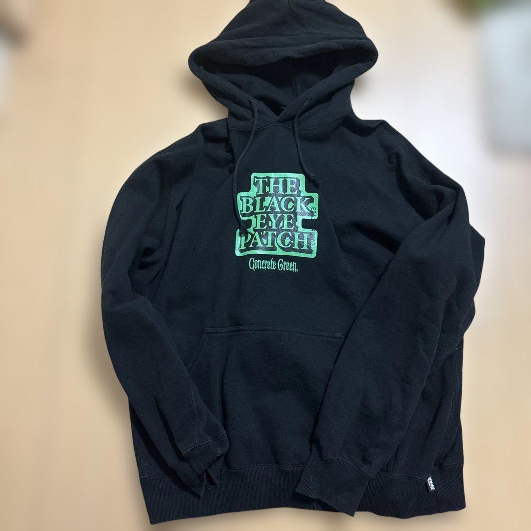 THE BLACK EYE PATCH ブラックパーカー L
