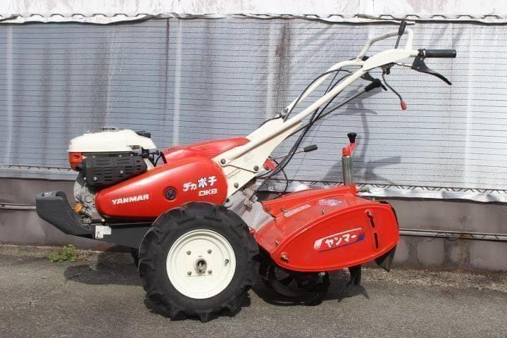 管理機・耕運機　ヤンマー　デカポチ　DK8　力強い　一軸正転逆転