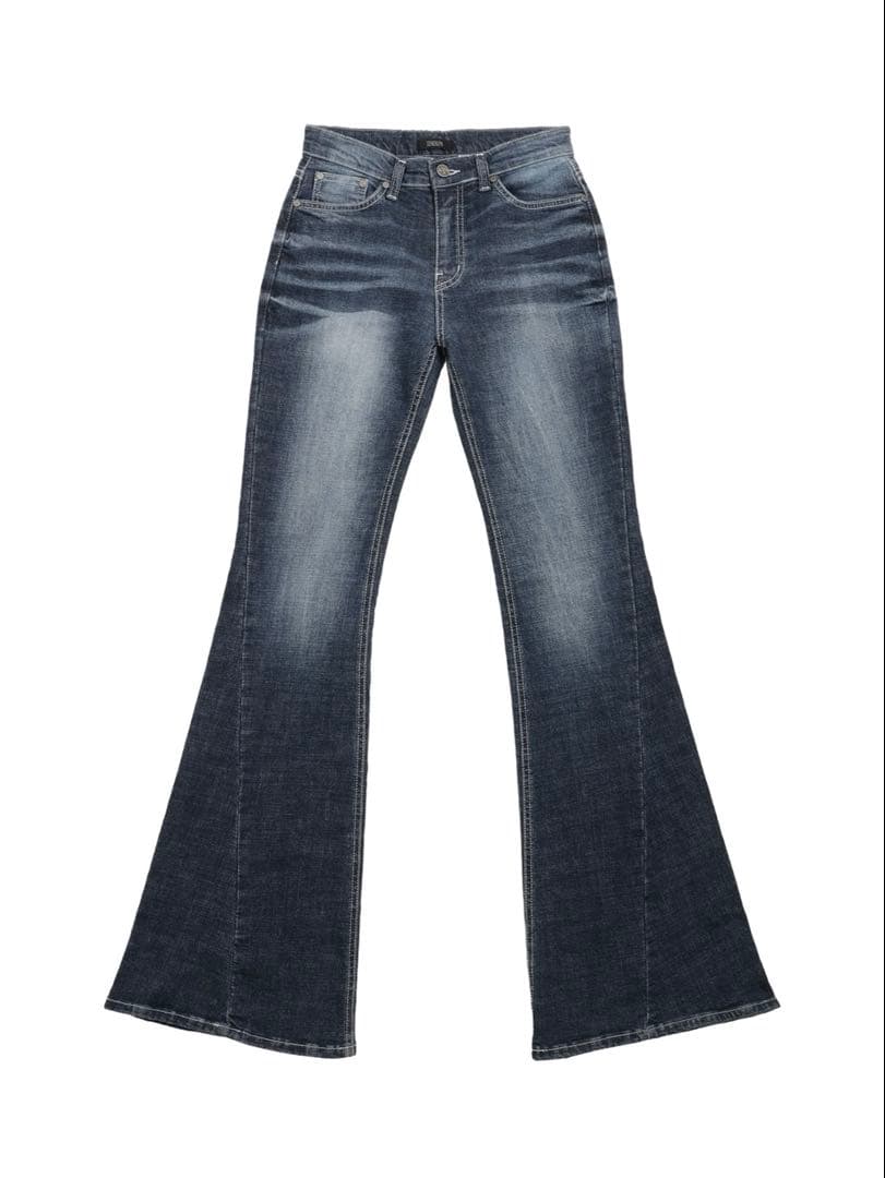 SYNERJYN CAT WASHING DENIM PANTS ムシンサ