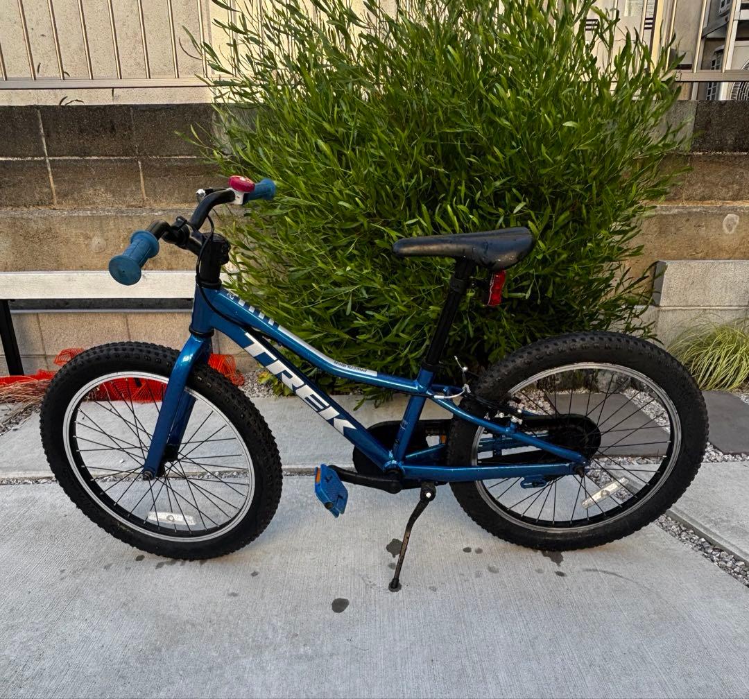 引取限定 Trek 子供用 自転車 20インチ 青 スポーツ マウンテンバイク