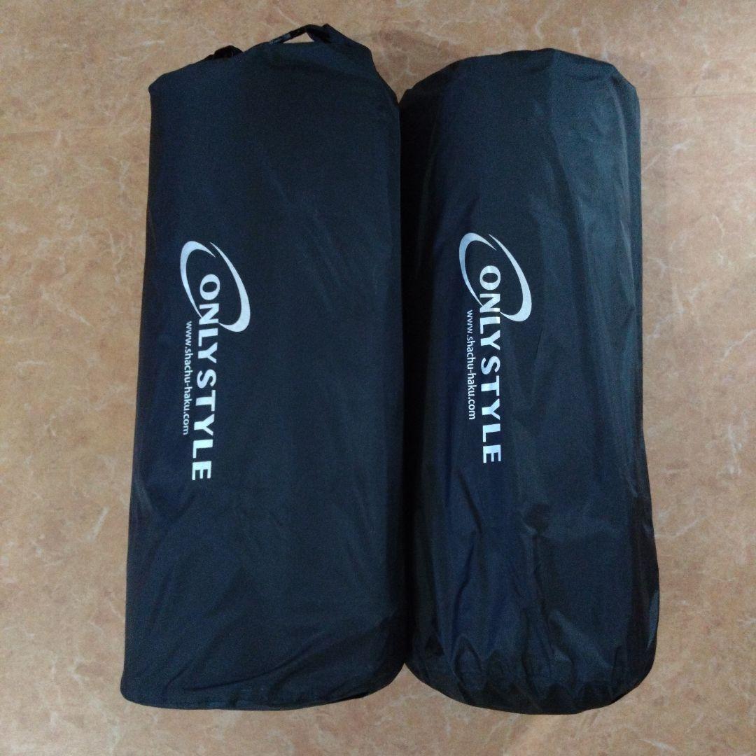 【送料込み】ONLY STYLE スリーピングマット ブラック　2点セット