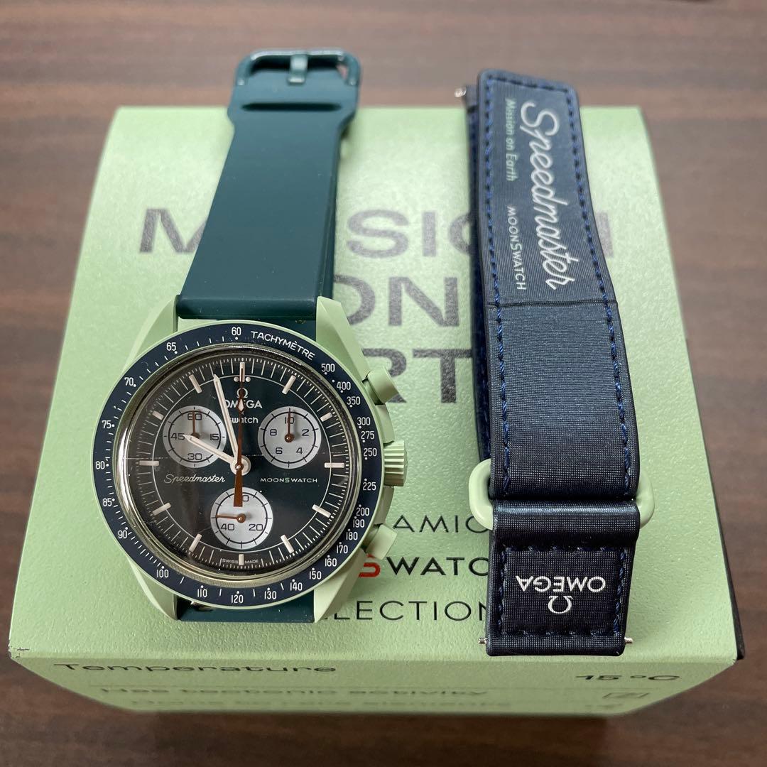 スウォッチ × オメガ　Mission on Earth