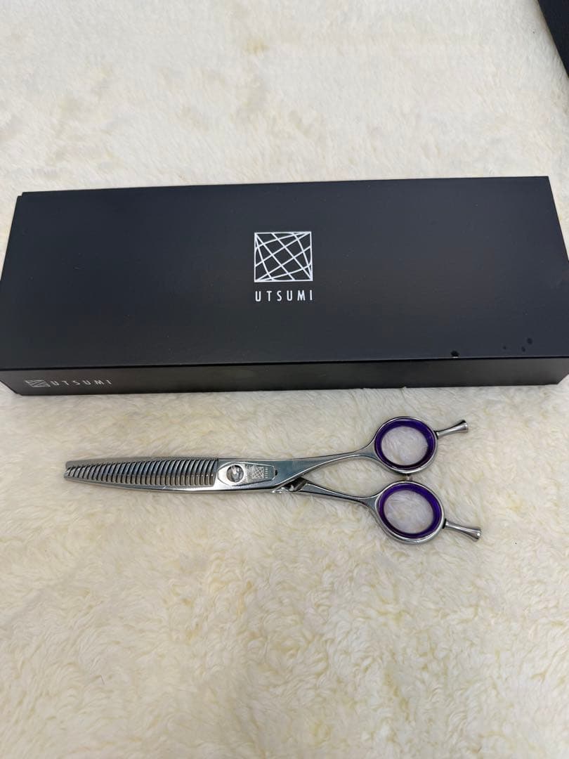 【ほぼ新品】内海 USTUMI セニングシザー AT30