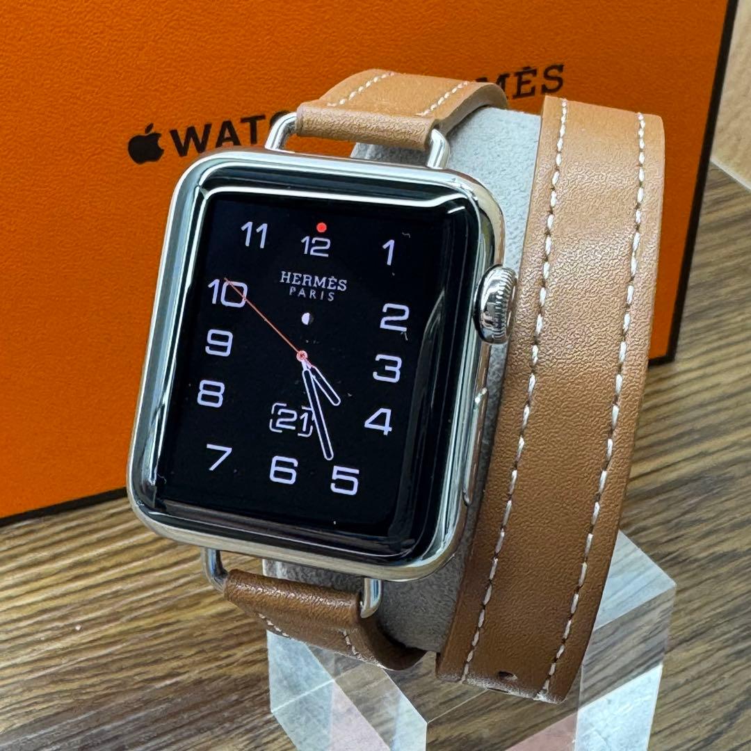 ここ&りみ　2386 ほぼ未使用　Apple Watch エルメス