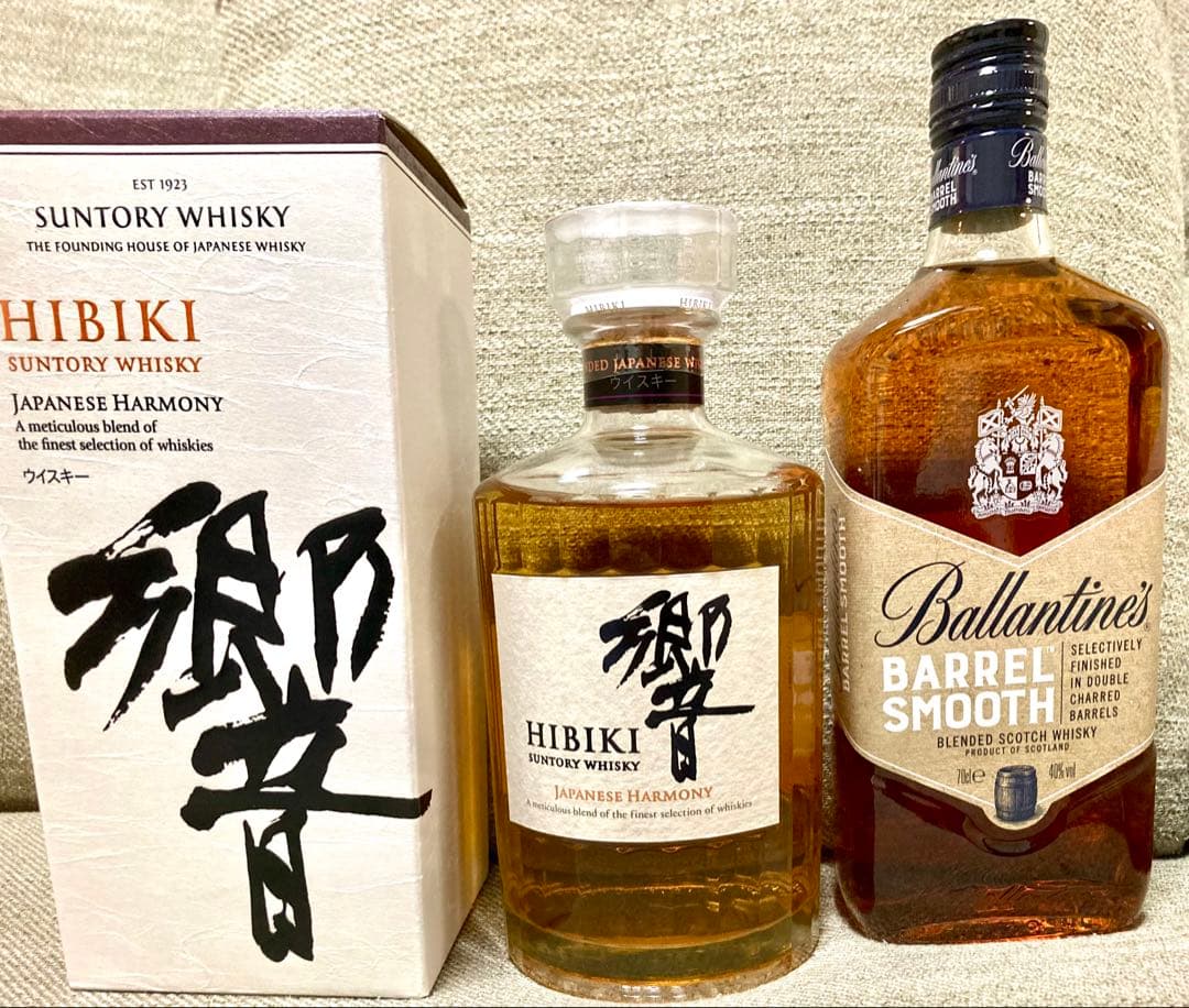 響 Japanese Harmony【箱付き】 & バランタイン　セット