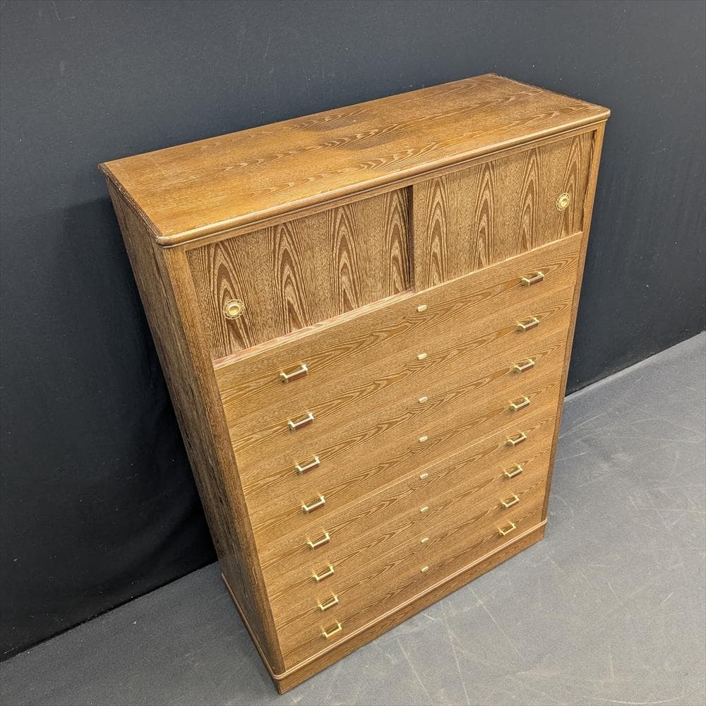 松創　松月　整理箪笥　箪笥　たんす　タンス　チェスト　引き出し　着物　高級　府中