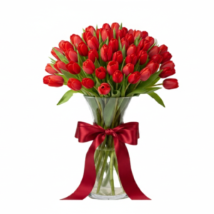 51 Red Tulip